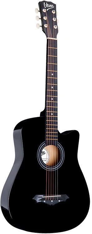 V-TONE AG One BK - 4/4 akustinė gitara, juoda