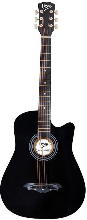V-TONE AG One BK - 4/4 akustinė gitara, juoda