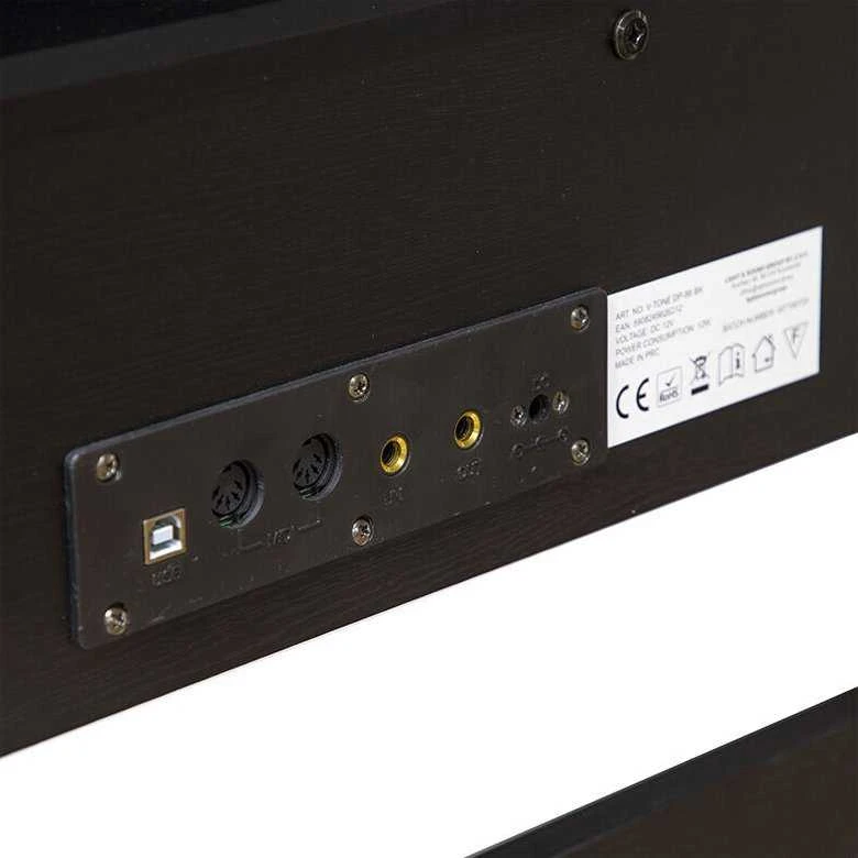 Skaitmeninis pianinas V-TONE DP-88 BK, juodas, su stovu