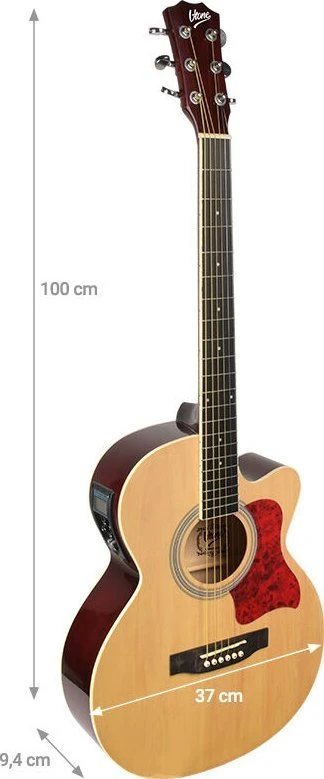 V-TONE EAG SET NT - set (4/4 electro-acoustic guitar, natural + amplifier)
