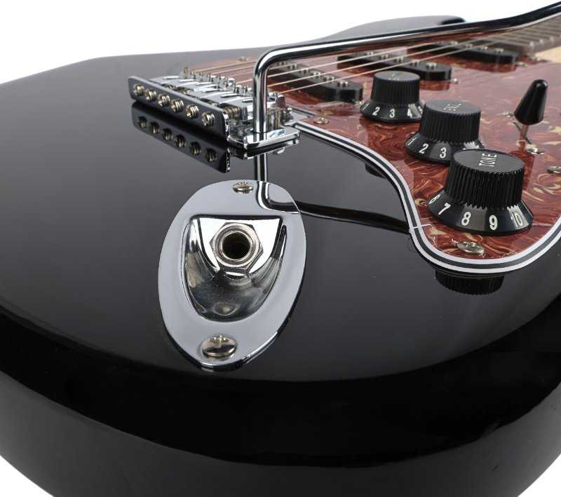 Carruzzo Electric Guitar V-TONE GST39 BK