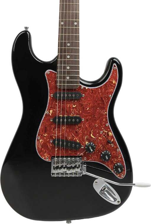 Carruzzo Electric Guitar V-TONE GST39 BK