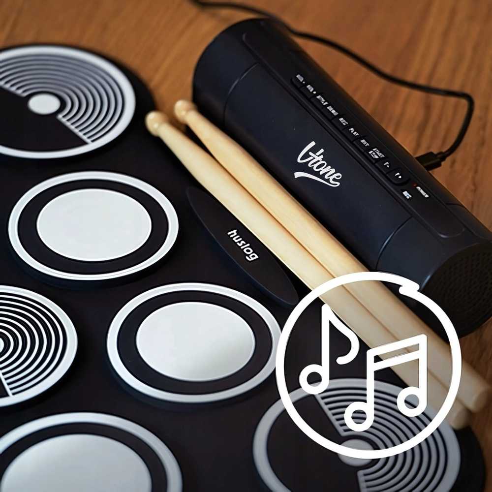 V-TONE RD7 susukamas elektroninis būgnas USB-C AU
