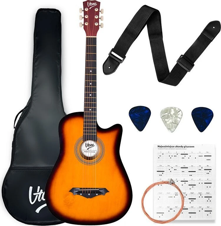VTO V-TONE AG ONE SB 4/4 sunburst akustinė gitara