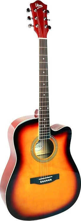 V-TONE AG Two SB - 4/4 akustinė gitara, saulės spindulio spalva