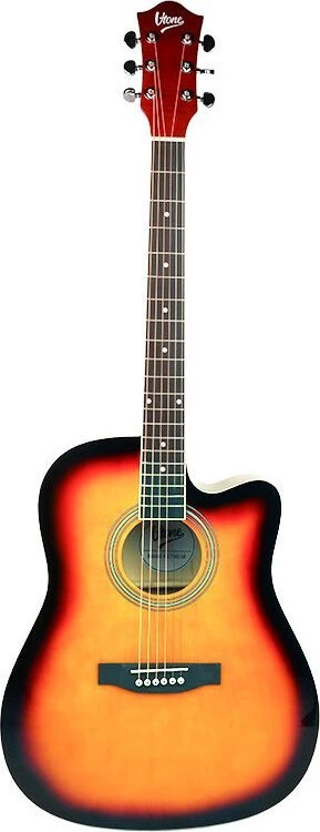 V-TONE AG Two SB - 4/4 akustinė gitara, saulės spindulio spalva