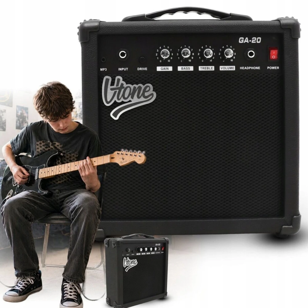 V-TONE AMP20 kombo gitara stiprintuvas 20W skirtas gitarai