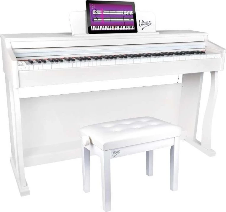 VTO V-TONE BENCH 1 WH pianino suolas Baltas