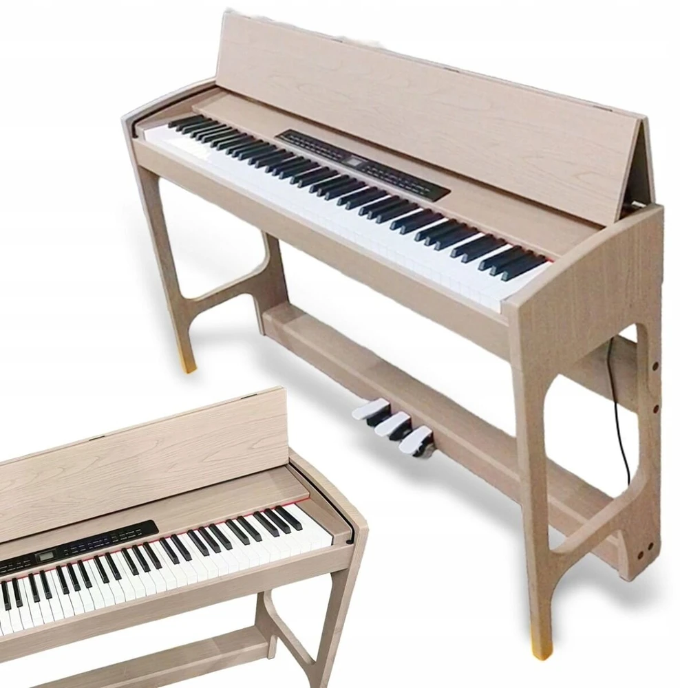 V-TONE BL-8815 skaitmeninis pianinas, stacionari derva.