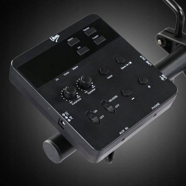 Carruzzo V-TONE ELD1 elektroninių būgnų komplektas su 7 dalių apšvietimu
