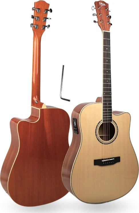 V-TONE VEAG1 CE NT - 4/4 electro-acoustic guitar, natural