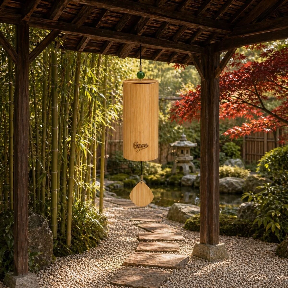 V-TONE ZEN LAKE vėjo varpeliai wind chime dekoras
