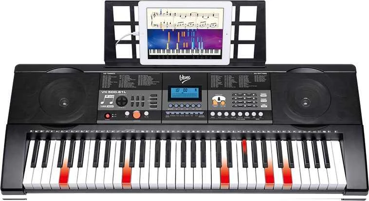 VTO V-TONE VK 500-61L klaviatūros vargonų klavišai vaikams
