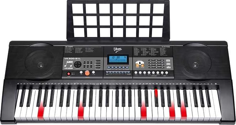 VTO V-TONE VK 500-61L klaviatūros vargonų klavišai vaikams