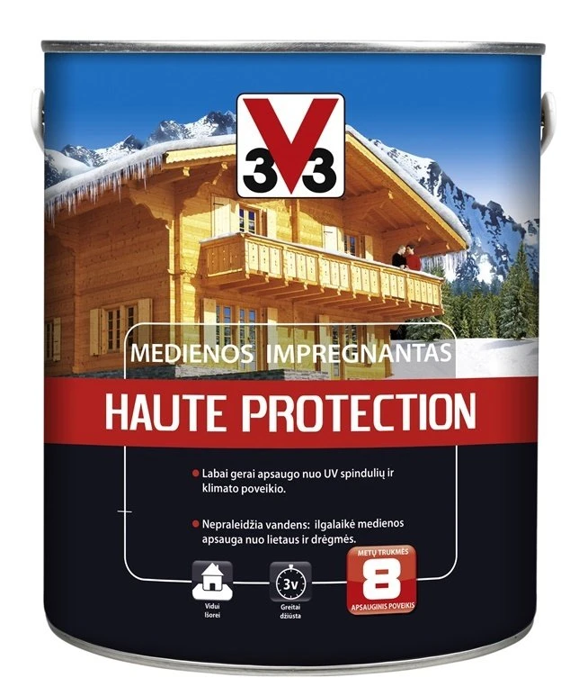 Medienos impregnatorius V33 Haute Protection, skaidrios spalvos, 10 l