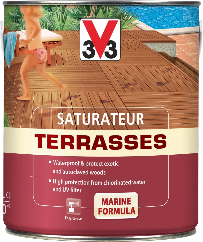 V33 BEKVAPIS TERASŲ ALIEJUS 1 L