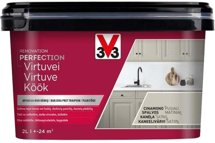 V33 PAINT KITCHEN PERF CINNAMON 2L