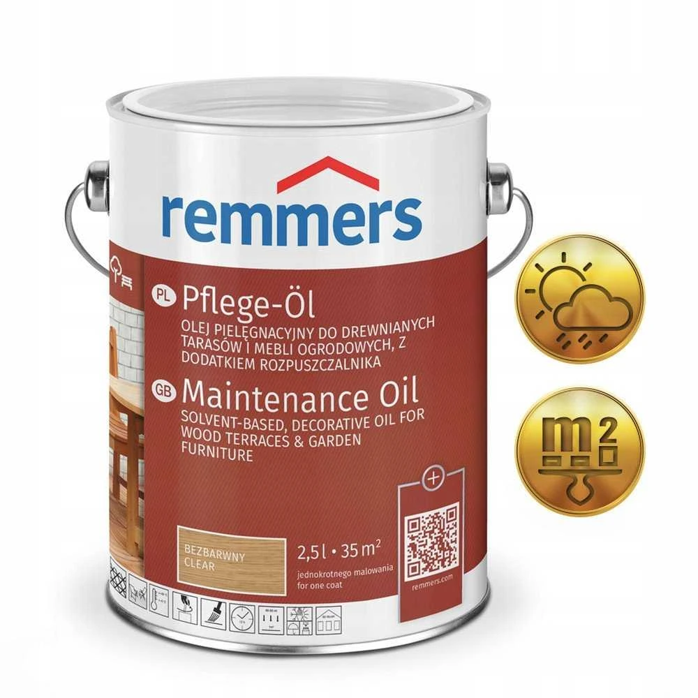Remmers V33 TERRACE OIL PFLEGE ATRACITE Pilkas 0.75L
