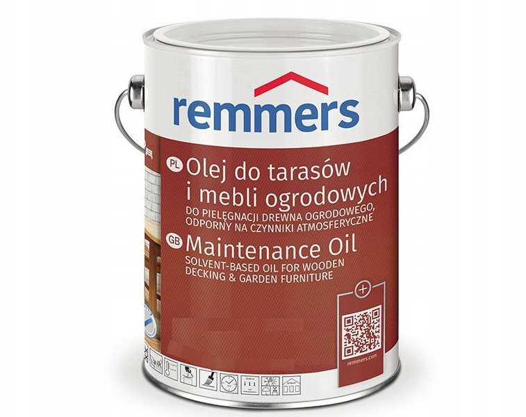 Dekoratyvinis aliejus Remmers Wood Terrace Oil bespalvis 5 l