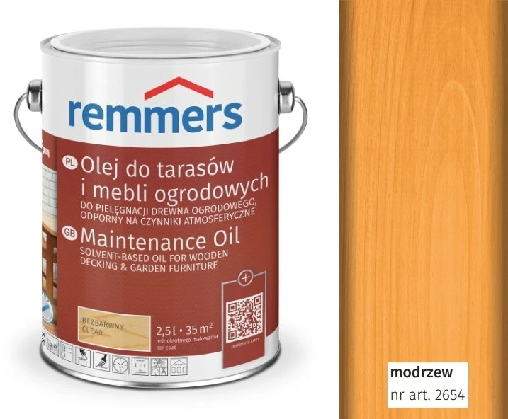 Remmers V33 TERRACE OIL pielęgnacja modrzew 0.75L
