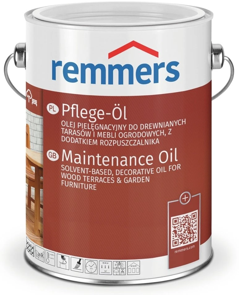 Dekoratyvinis aliejus Remmers Wood Terrace Oil maumedis 5 l