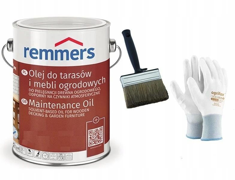 Dekoratyvinis aliejus Remmers Wood Terrace Oil tikmedis 5 l