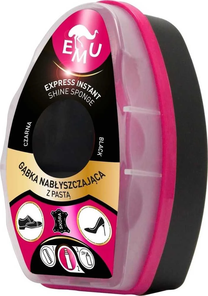Batų kempinė EMU, juoda, 0.006 l