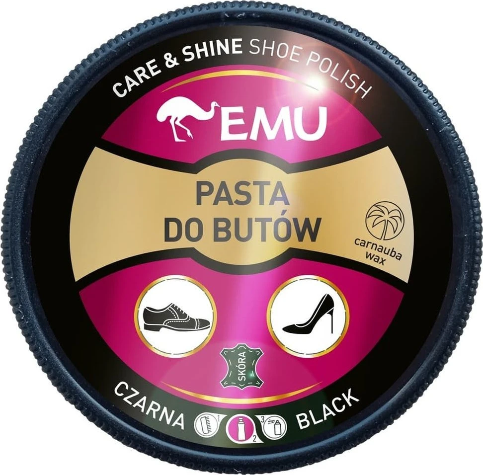 EMU Batų tepalas, juodas, 0.05 l