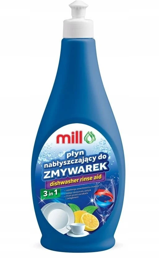 Madonis MILL 3-in-1 Indaplovė Rinse Aid 500 ml