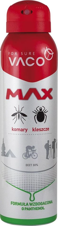 Purškiklis nuo uodų ir erkių Vaco Max, 100 ml