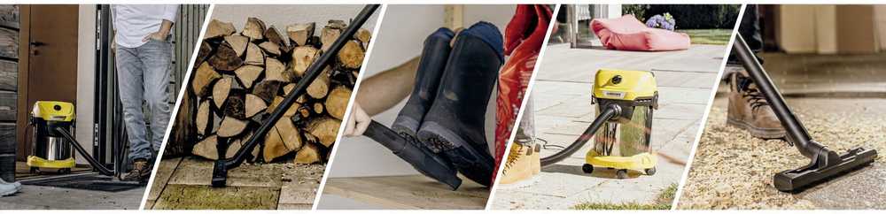 Sauso-drėgno valymo siurblys Karcher WD 3 S V-17/4/20 + 4 FB