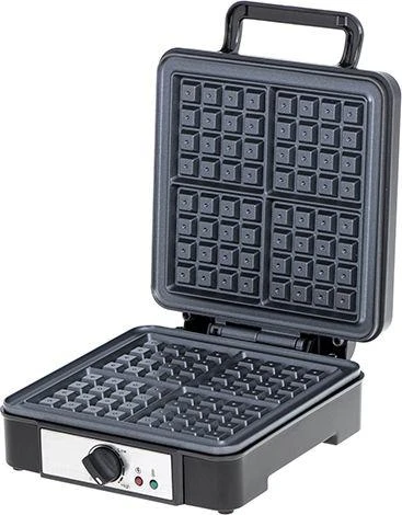 Adler | Vaflinė | AD 3049 | 1200 W | Number of pastry 4 | Belgium | Juodas