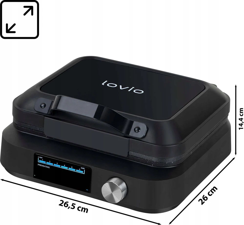 Lovio Vaflinė Doerr LVWF002BK