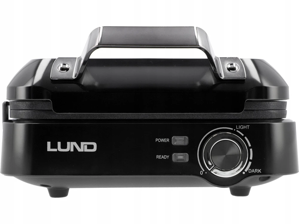 Vaflinė Lund Toya Sa Poland Vaflių keptuvė su didelėmis plokštelėmis | 1500 W | 4 vafliams (68015)