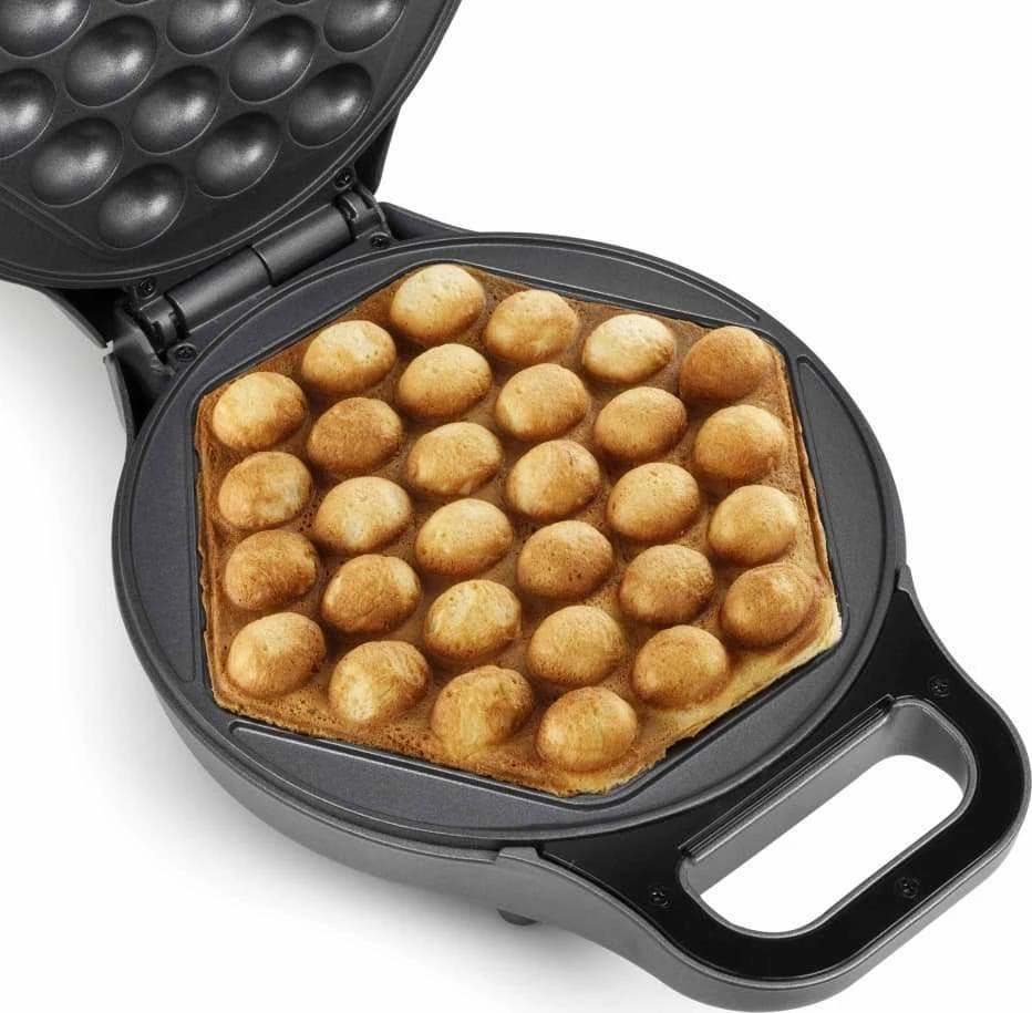 Princess | Bubble Vaflinė | 132465 | 700 W | Number of pastry 1 | Belgian waffle | Juodas