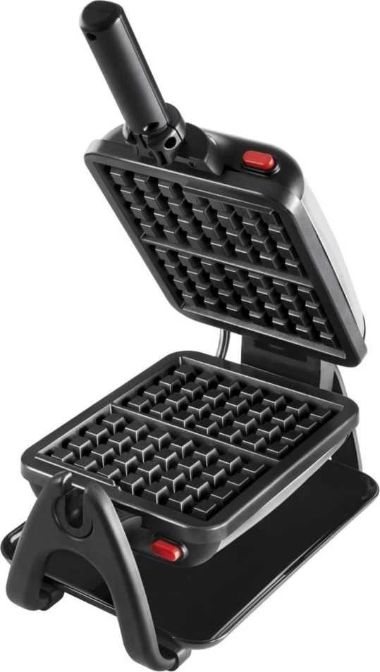 Tefal WM756D vaflinė 2 vafliai Juoda, Nerūdijančiojo plieno 1200 W