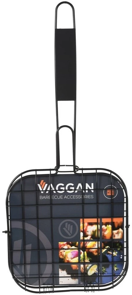 Vaggan Hamburginių Grilis Klem Juodas Dovina 49x21,1 cm - Grilio Tinklas - BBQ