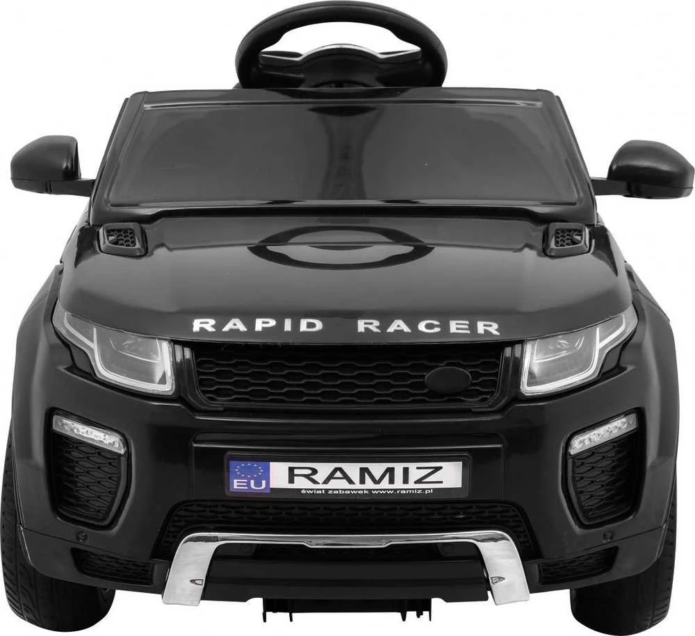 Ramiz Elektrinė mašina vaikams Rapid Racer juodos spalvos