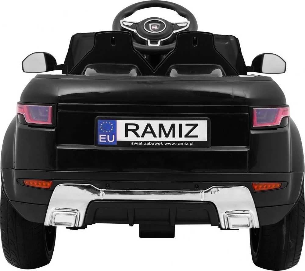 Ramiz Elektrinė mašina vaikams Rapid Racer juodos spalvos
