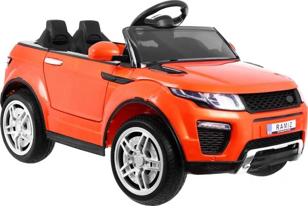 Ramiz Elektrinė mašina vaikams Rapid Racer oranžinės spalvos