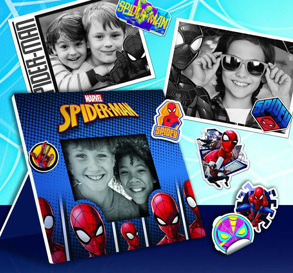 Vaikiškas momentinis fotoaparatas Lisciani Spiderman (Žmogus voras)