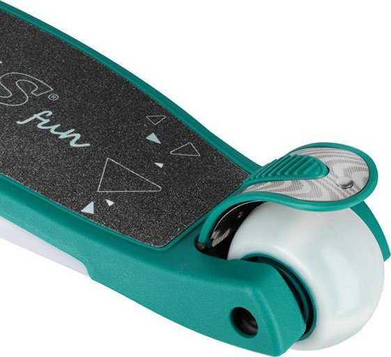 Paspirtukas NILS Fun Paspirtukas dziecięca podświetlana led Nils Fun HLB1310 žalia
