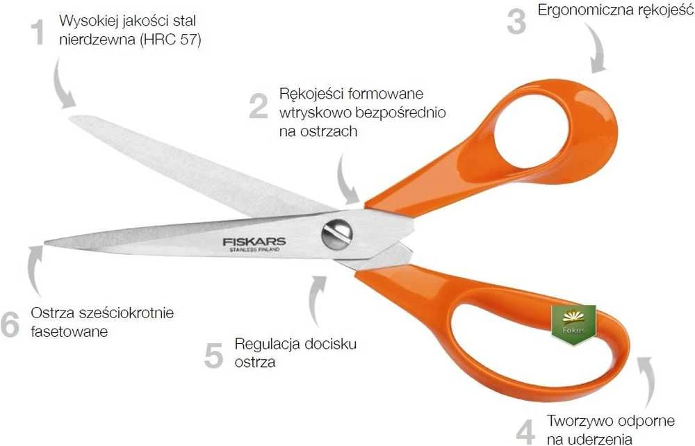 Fiskars Classic vaikiškos žirklės dešiniarankiams (13 cm) 1005166