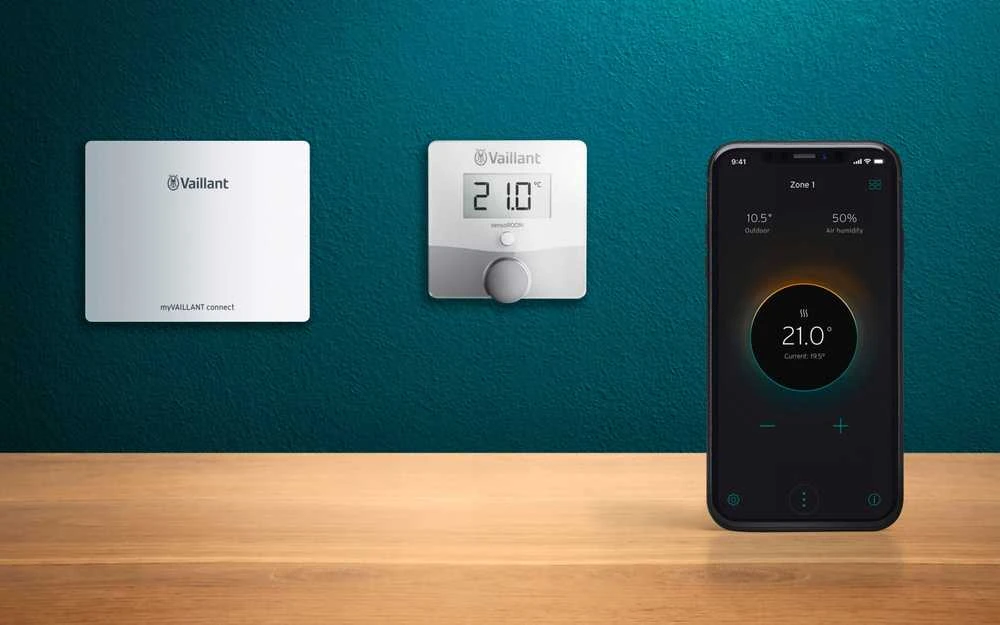 Vaillant internetinis oro reguliatorius 1 šildymo kontūrui su radijo termostatu