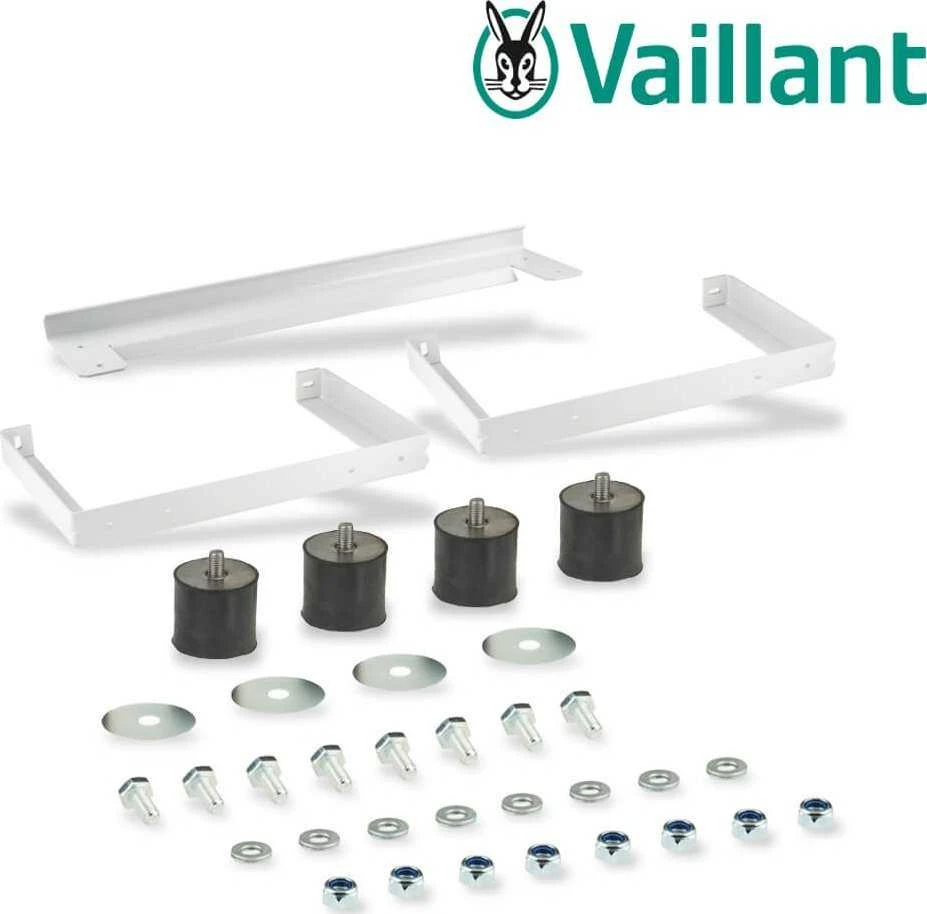 Vaillant Montavimo cokolis šilumos siurbliams aroTHERM split/monoblok, aukštis apie 40 cm, komplekte mažos antivibracinės kojelės.