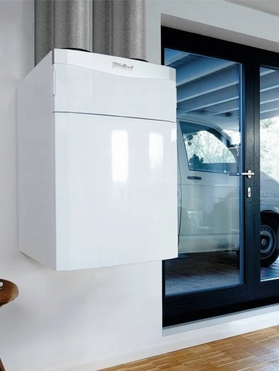 Vaillant recoVAIR 360/4 vėdinimo įrenginio priešpriešinio srauto kryžminio srauto šilumokaitis, apvadas, skaitmeninis valdiklis