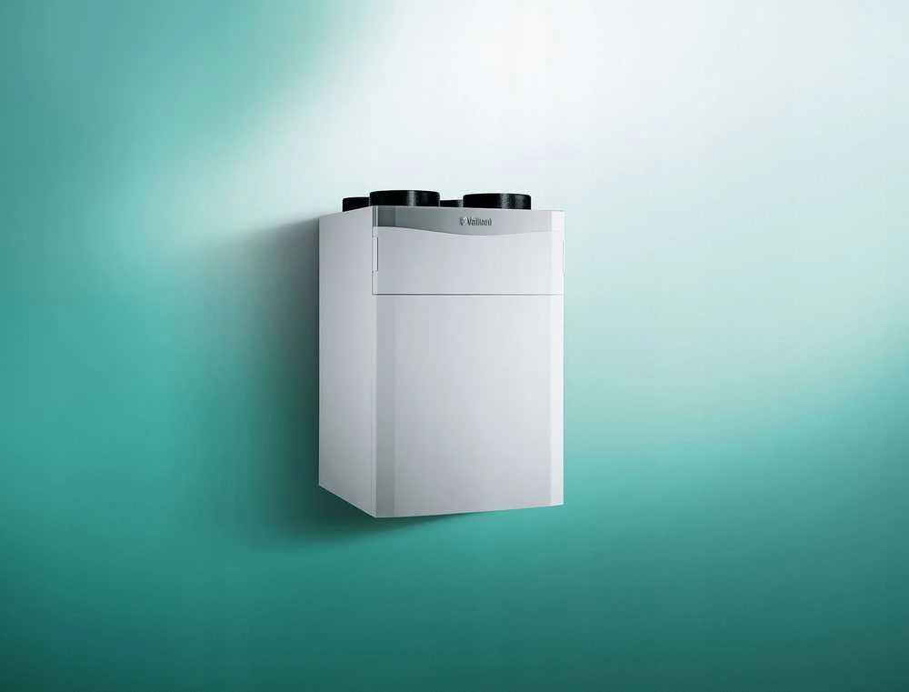 Ventiliatorius Vaillant recoVAIR VAR 360/4 E vėdinimo įrenginys ENTHALIPTIC priešpriešinio srauto kryžminis keitiklis