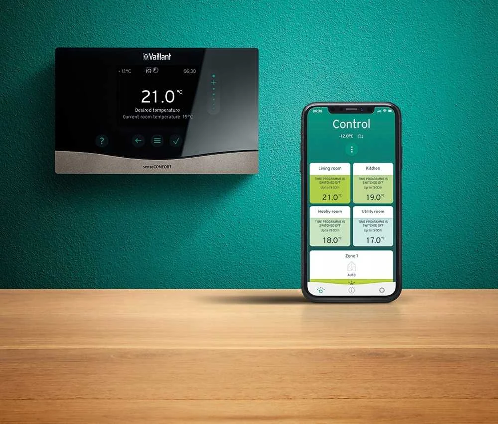 Kondicionierius Vaillant VRC 720 sensoCOMFORT sistemos orų valdiklis