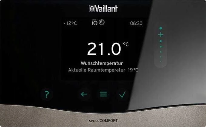 Kondicionierius Vaillant VRC 720f sensoCOMFORT sistemos orų valdiklis radijo versija