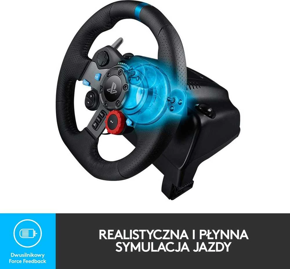 Žaidimų vairas Logitech G29 Driving Force PS5/PS4 PS3//PC Gaming steering wheel